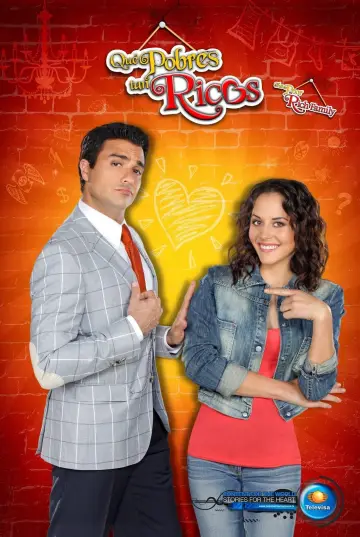 Qué pobres tan ricos plakat