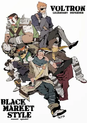 Plakat к сериалу "Voltron: Legendarny obrońca" #1386226