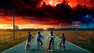 Zasłona к сериалу "Stranger Things" #1238822