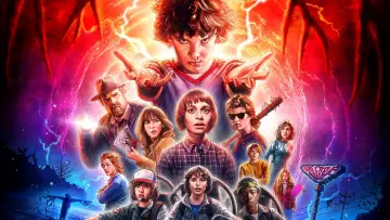 Zasłona к сериалу "Stranger Things" #1238838