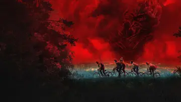 Zasłona к сериалу "Stranger Things" #1238880