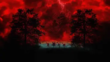 Zasłona к сериалу "Stranger Things" #1238891