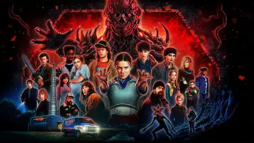 Zasłona к сериалу "Stranger Things" #1238898