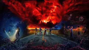 Zasłona к сериалу "Stranger Things" #1238903