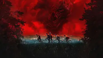 Zasłona к сериалу "Stranger Things" #1238961