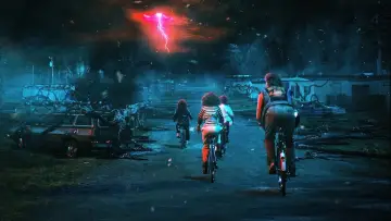 Zasłona к сериалу "Stranger Things" #1238969