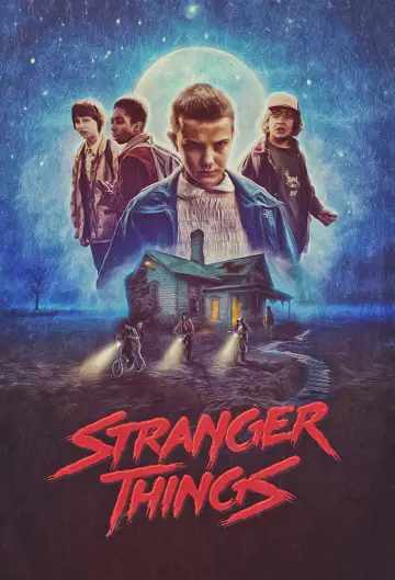 Plakat к сериалу "Stranger Things" #1239445