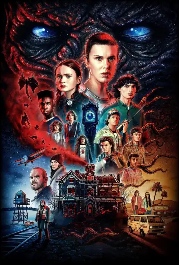 Plakat к сериалу "Stranger Things" #1239447