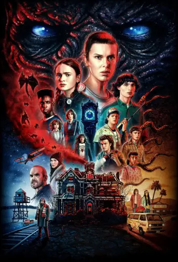 Plakat к сериалу "Stranger Things" #1239457