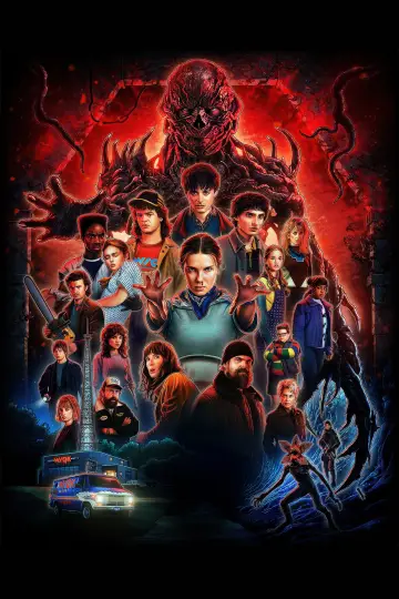 Plakat к сериалу "Stranger Things" #1239467