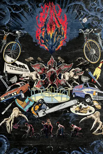 Plakat к сериалу "Stranger Things" #1239559