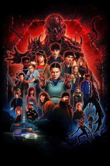 Plakat к сериалу "Stranger Things" #1239605