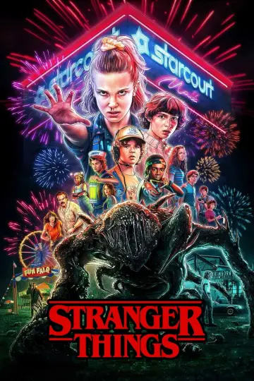 Plakat к сериалу "Stranger Things" #1239635