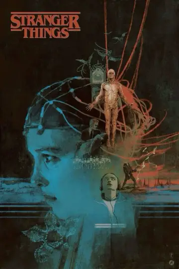 Plakat к сериалу "Stranger Things" #1239649