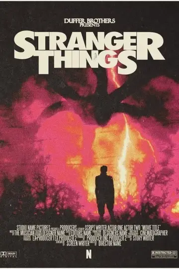 Plakat к сериалу "Stranger Things" #1239660