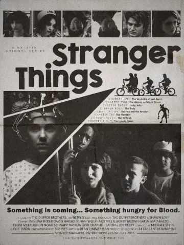 Plakat к сериалу "Stranger Things" #1239680