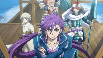 Zasłona к сериалу "Magi: Adventure of Sinbad" #1440316
