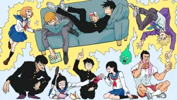 Zasłona к сериалу "Mob Psycho 100" #1308645