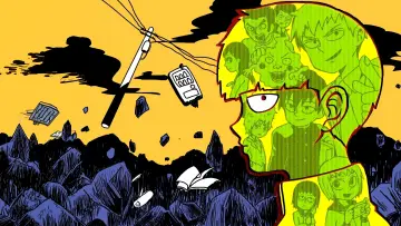 Zasłona к сериалу "Mob Psycho 100" #1308656