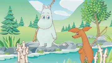Zasłona к сериалу "Muminki" #1349215