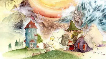 Zasłona к сериалу "Muminki" #1349217