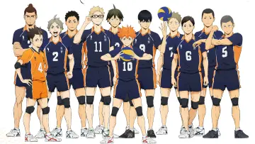 Zasłona к сериалу "Haikyu!!" #1313049