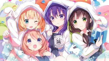 Zasłona к сериалу "Gochuumon wa Usagi Desu ka?" #1434615