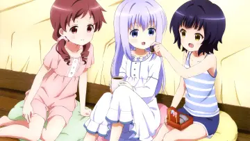 Zasłona к сериалу "Gochuumon wa Usagi Desu ka?" #1434616
