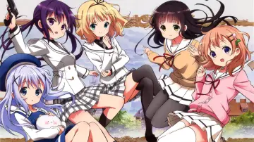 Zasłona к сериалу "Gochuumon wa Usagi Desu ka?" #1434619