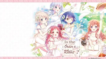Zasłona к сериалу "Gochuumon wa Usagi Desu ka?" #1434628
