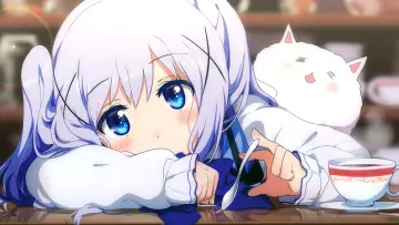 Zasłona к сериалу "Gochuumon wa Usagi Desu ka?" #1434629