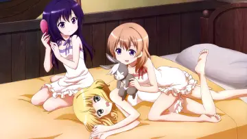 Zasłona к сериалу "Gochuumon wa Usagi Desu ka?" #1434636