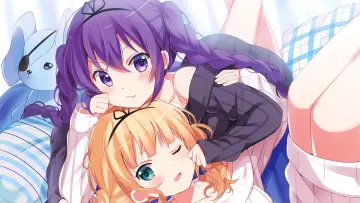 Zasłona к сериалу "Gochuumon wa Usagi Desu ka?" #1434644
