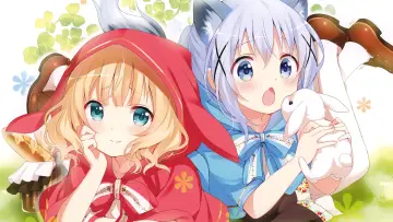 Zasłona к сериалу "Gochuumon wa Usagi Desu ka?" #1434645