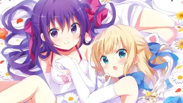 Zasłona к сериалу "Gochuumon wa Usagi Desu ka?" #1434648