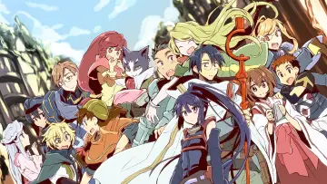 Zasłona к сериалу "Log Horizon" #1376991