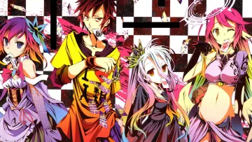 Zasłona к сериалу "No Game No Life" #1458435