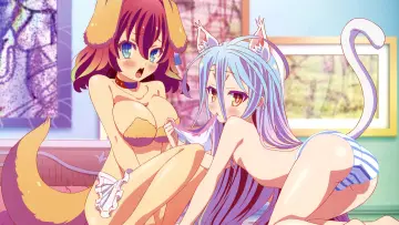 Zasłona к сериалу "No Game No Life" #1458438