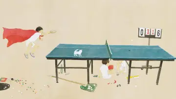 Zasłona к сериалу "Ping Pong the Animation" #1441369