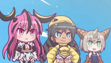 Zasłona do serialu "Kaijuu Girls" #1453557