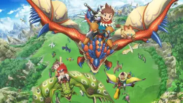 Zasłona к сериалу "Monster Hunter Stories: Ride On" #1364253