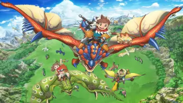 Zasłona к сериалу "Monster Hunter Stories: Ride On" #1364254