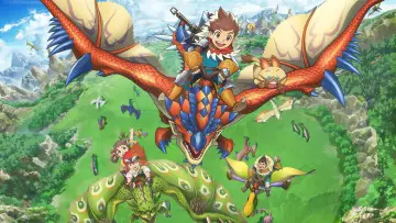 Zasłona к сериалу "Monster Hunter Stories: Ride On" #1364255