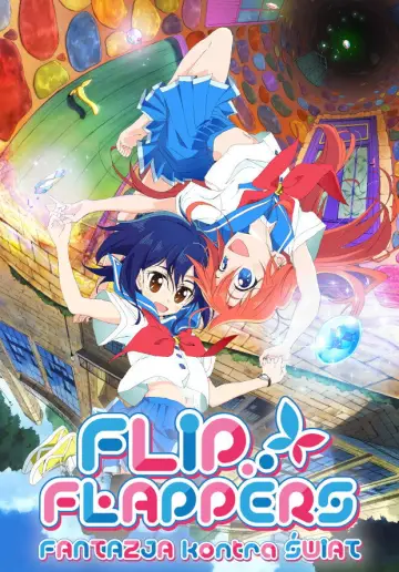 Flip Flappers: Fantazja kontra świat plakat