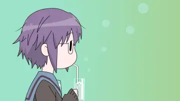 Zasłona к сериалу "Nagato Yuki-chan no Shoushitsu" #1450200