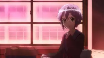 Zasłona к сериалу "Nagato Yuki-chan no Shoushitsu" #1450206