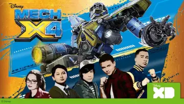 Zasłona do serialu "MECH-X4" #1834073