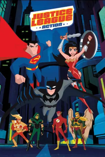 Plakat к сериалу "Justice League Action" #1364988