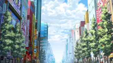Zasłona do serialu "Akiba