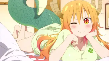 Zasłona к сериалу "Kobayashi-san Chi no Maid Dragon" #1367839